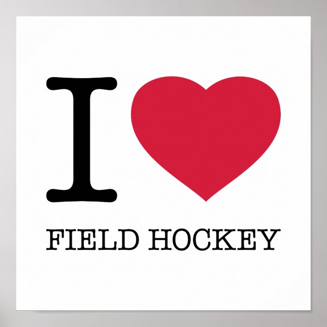 PÓSTER ME ENCANTA FIELD HOCKEY (Frente)