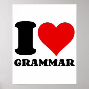 PÓSTER ME ENCANTA GRAMMAR