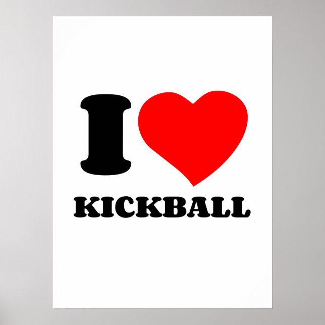 PÓSTER ME ENCANTA KICKBALL (Frente)