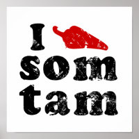 Me encanta la comida tailandesa isan lao.
