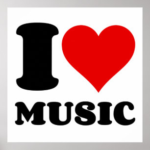 PÓSTER ME ENCANTA LA MÚSICA