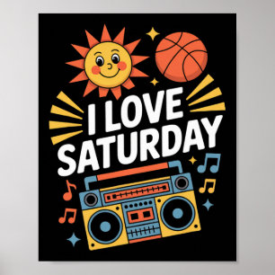 Póster Me encanta la música de Sketll del sábado soleado 