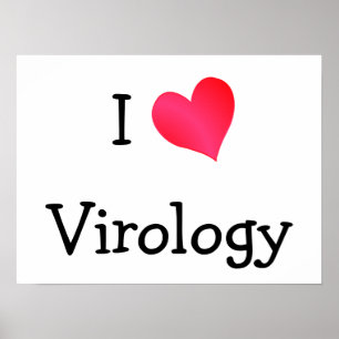 Póster Me encanta la virología