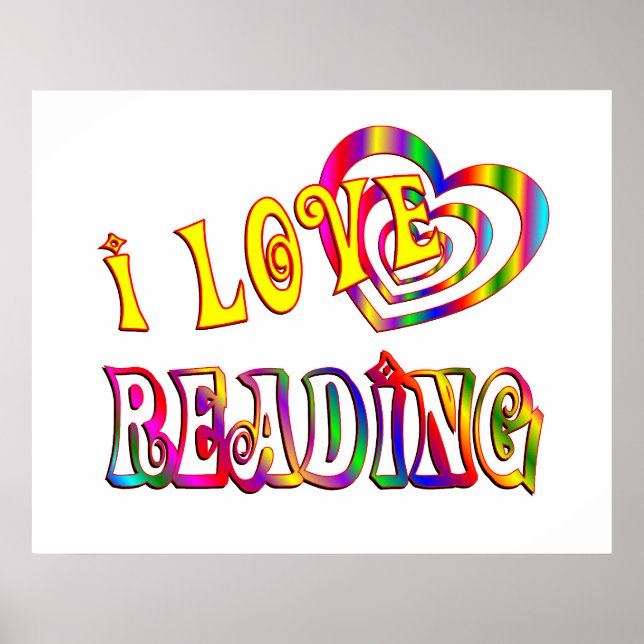Póster Me Encanta Leer (Frente)