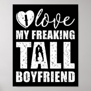 Póster Me Encanta Mi Furioso Novio De Tall Valentine Orgu