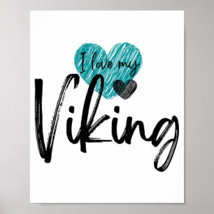 Póster Me encanta mi Viking