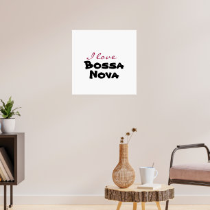 Póster Me encanta [personalizar]