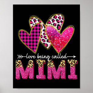Póster Me encanta que me llamen Mimi Abuela Valentine Mad