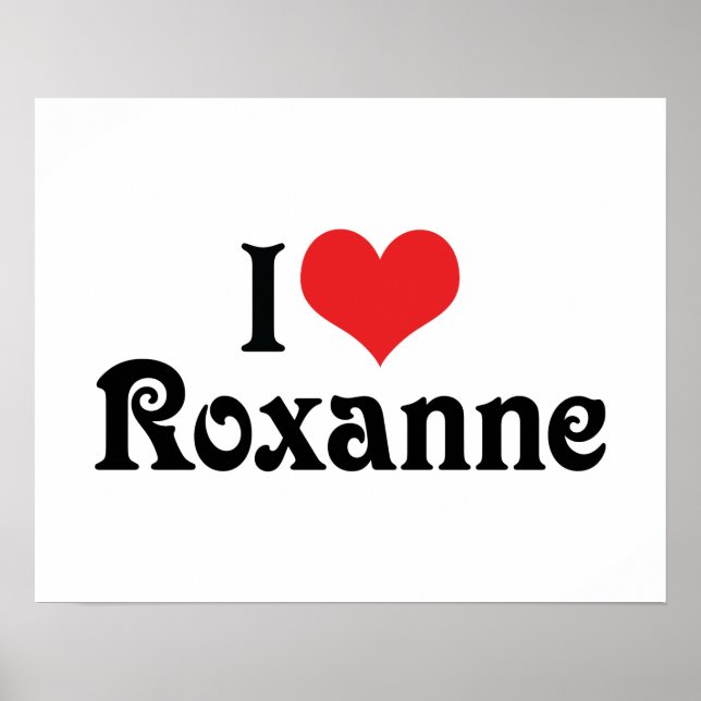Póster Me encanta Roxanne (Frente)