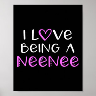 Póster Me Encanta Ser Un Neenee Cute Guay Nee-nee