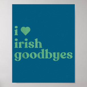 Póster Me encantan las despedidas irlandesas