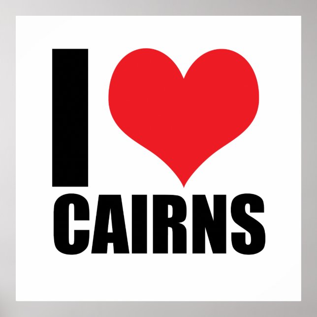 Póster Me encantan los Cairns (Frente)