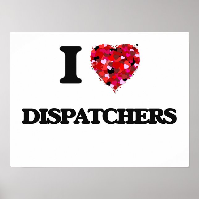Póster Me encantan los despachadores (Frente)