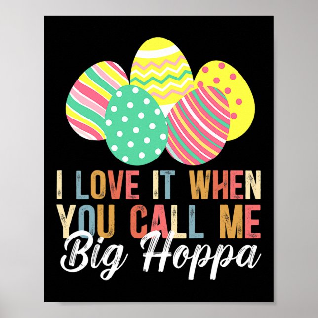 Póster Me Encanto Cuando Me Llamas Big Hoppa Bunny Eas (Frente)