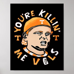 Póster Me estás matando villancicos