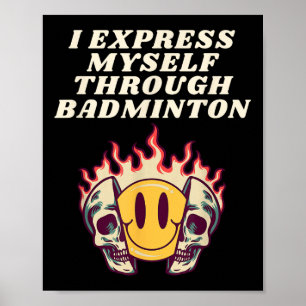 Póster Me Expreso A Través Del Transbordador De Raquetón 