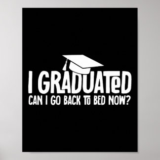Póster Me gradué, puedo volver a la escuela de posgrado