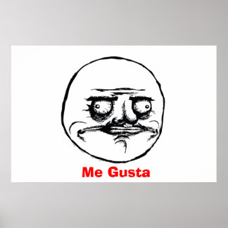 Póster Me gusta