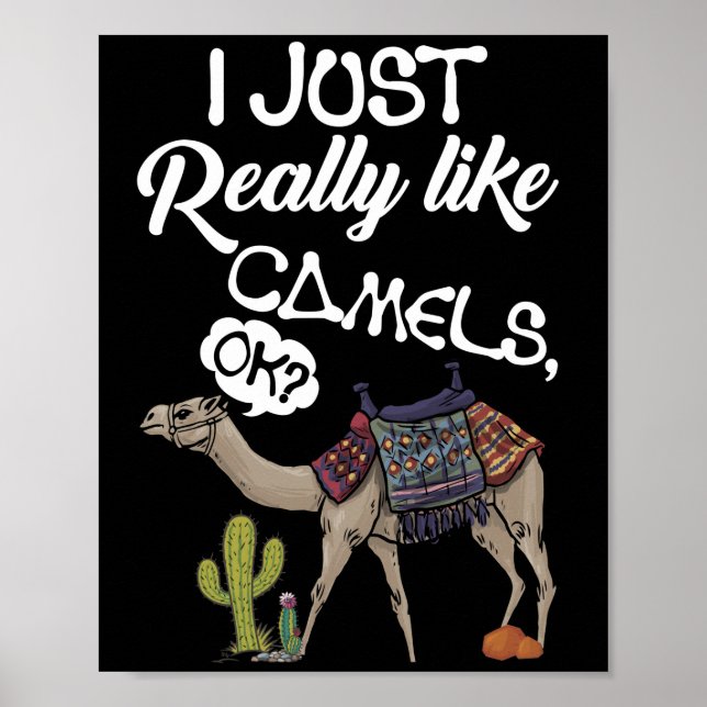 Póster Me Gusta Camels OK Camello (Frente)