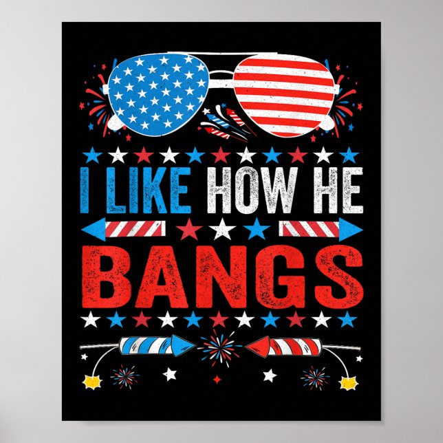 Póster Me Gusta Cómo Él Explota Fuegos Artificiales Diver (Frente)