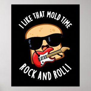 Póster Me Gusta Ese Mold Time Rock Y Rolk Dark BG