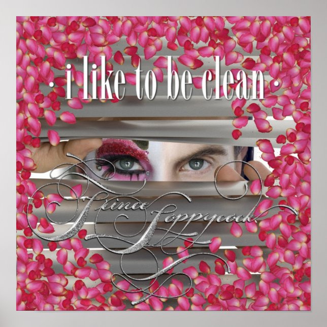 Póster Me gusta ser Poster limpio (Frente)