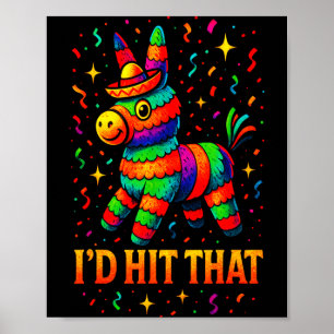 Póster Me gustaría eso - divertida fiesta de cinco de may
