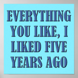 Póster Me Gustó Primero El Rótulo Poster Gracioso