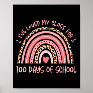 Póster Me ha encantado mi beca durante 100 días de clases