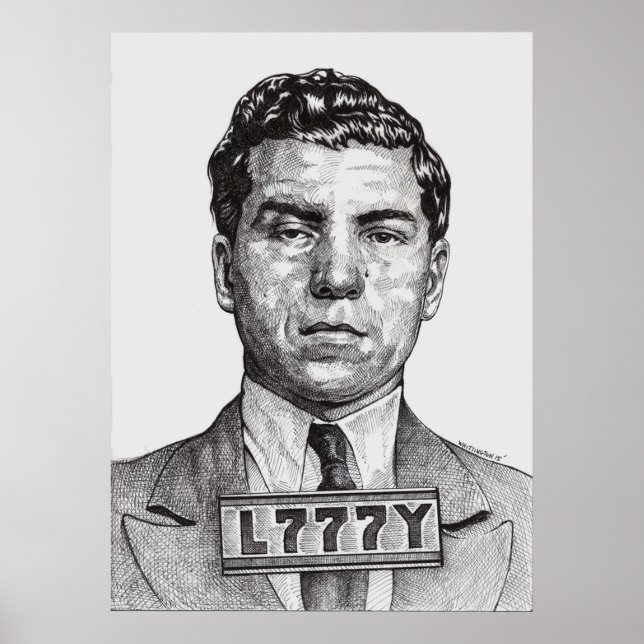 Póster Me Llaman Lucky Luciano (Frente)