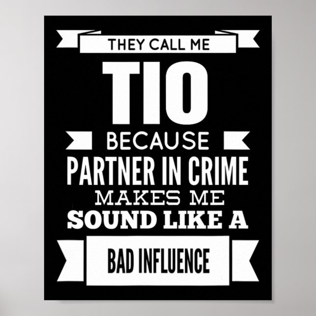 Póster Me Llaman Tío Mexicano (Frente)