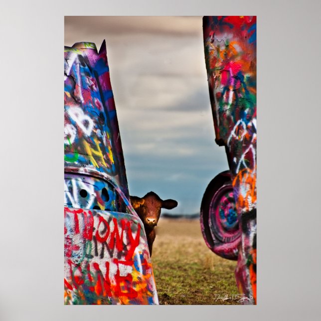 Póster "¿Me Miras?" (Frente)