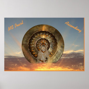 Póster 'ME Pearl, ardilla sagrada, ascendiente' Poster