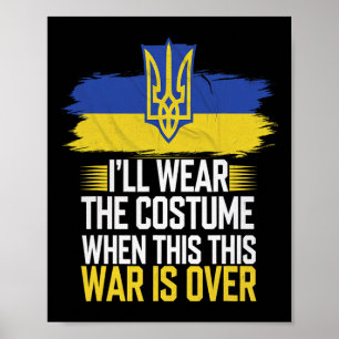 Póster Me Pondré El Disfraz Cuando Esta Guerra Haya Termi
