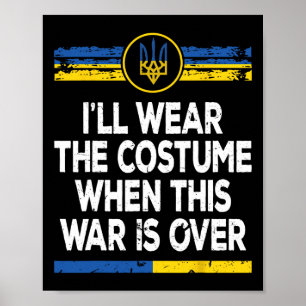 Póster Me pondré el disfraz cuando esta guerra termine Uc