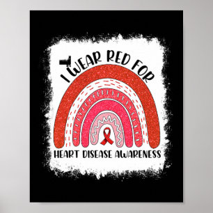 Póster Me Pongo Rojo Para Concienciar Sobre Las Enfermeda