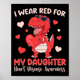 Póster Me Pongo Rojo Por La Conciencia De La Enfermedad C