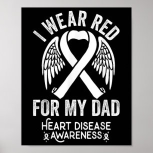 Póster Me Pongo Rojo Por La Conciencia De La Enfermedad C