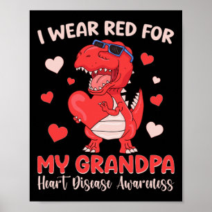 Póster Me Pongo Rojo Por La Conciencia Sobre La Enfermeda