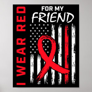 Póster Me Pongo Rojo Por Mi Amigo........................