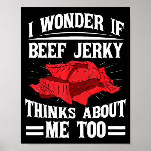 Póster Me pregunto si la cecina también piensa en mí Comi