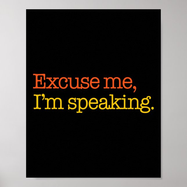 Póster Me refiero a Biden Harris 2024 Presidente Americ (Frente)