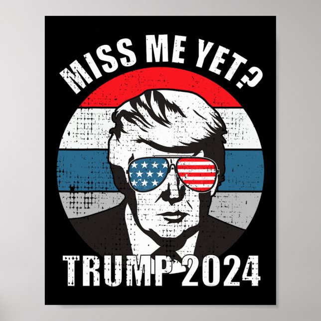Póster Me sigue siendo gracioso Trump 2024 2 (Frente)