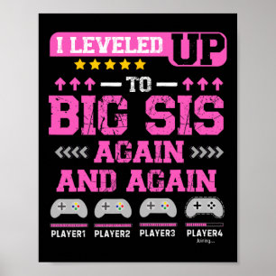 Póster Me subí a Big Sis una y otra vez Hermana divertida