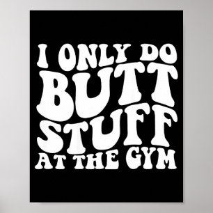 Póster Me vuelvo al gimnasio genial