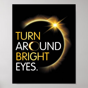Póster Me You Totality Solar Eclipse Gira Bright E