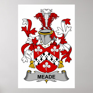 Póster Meade Family Crest