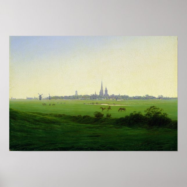 Póster Meadows near Greifswald (Frente)