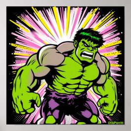 PÓSTER MEAN GREEN FIGHTIN' MACHINE-3