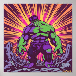 PÓSTER MEAN GREEN FIGHTIN' MACHINE-6